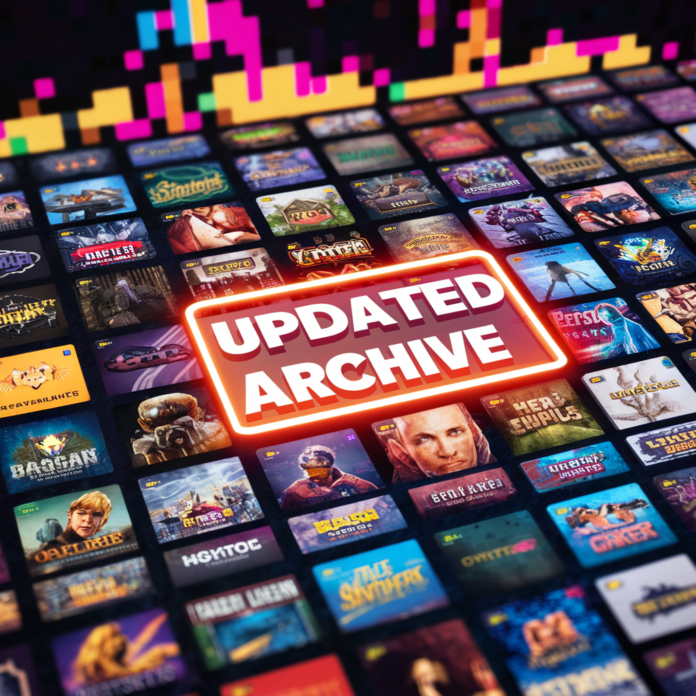 thegamearchives updates