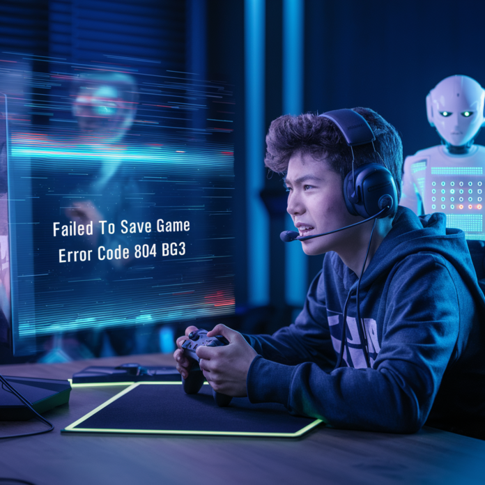failed to save game error code 804 bg3