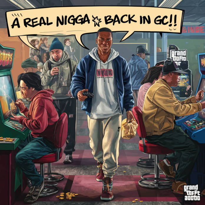 a real nigga back in gc meme